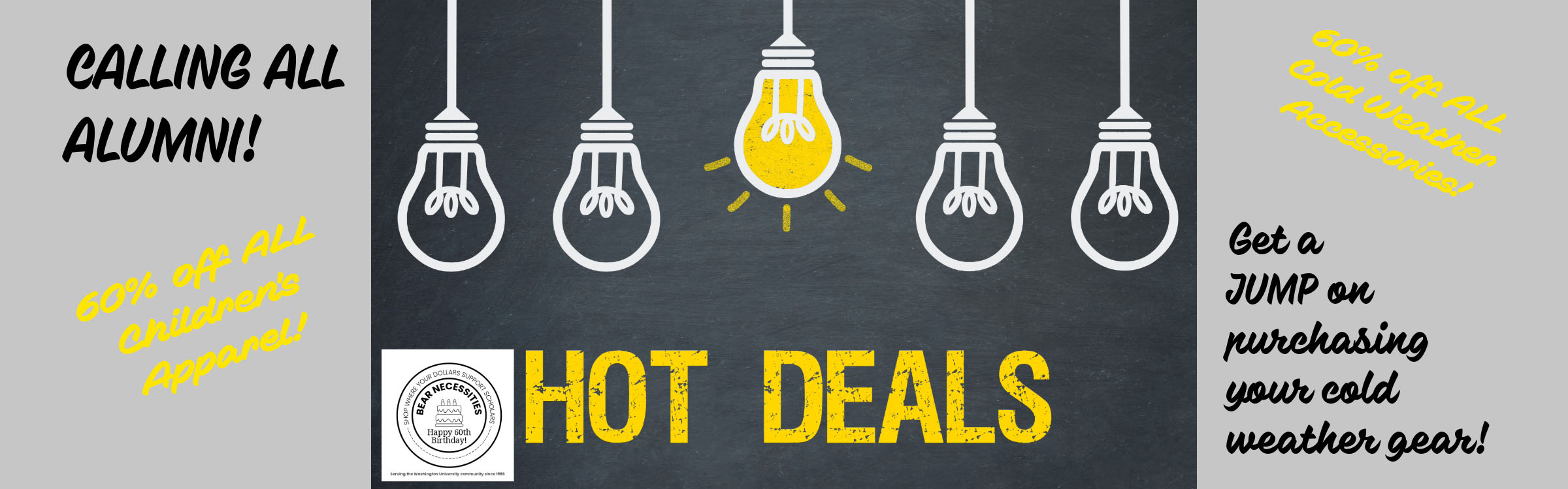 Hot Deals --- 30% off all Children's Apparel and 30% off all Cold Weather Accessories!